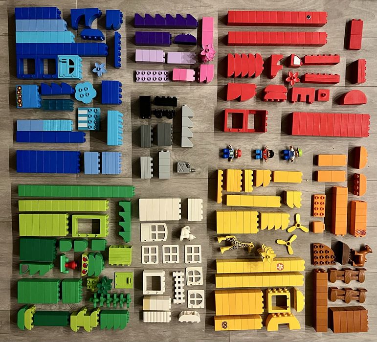 Klocki LEGO Duplo ok. 450 szt. (3,5 kg)