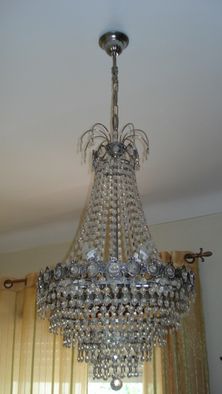 Lustre meio cristal