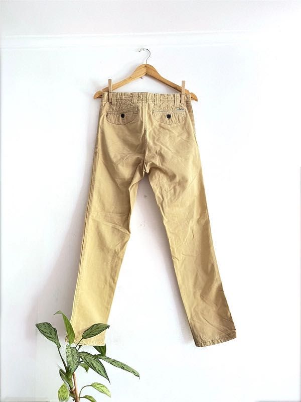 Calças Chino Pull&Bear – Tamanho 38 – Bege Claro