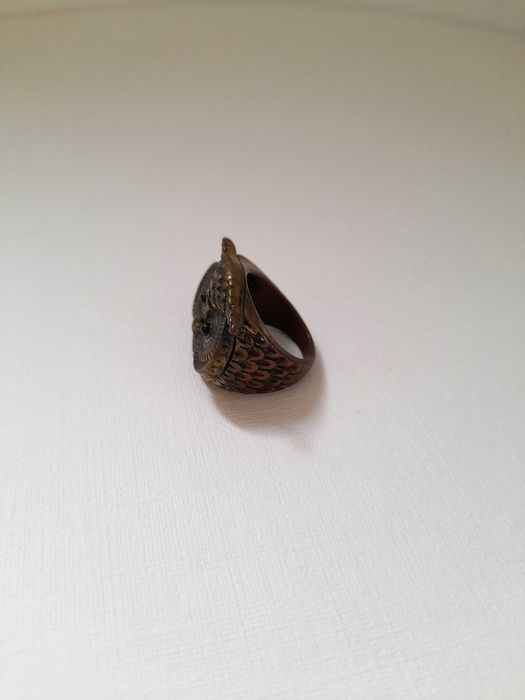 Anel coruja anel mocho