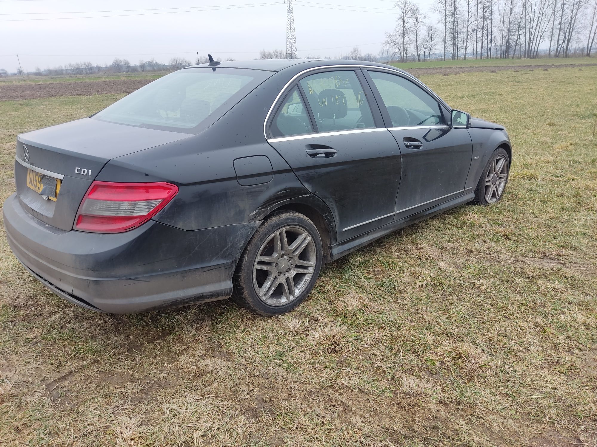 Karoseria Mercedes w204 C-class C040 Maska Zderzak Błotnik Drzwi Klapa