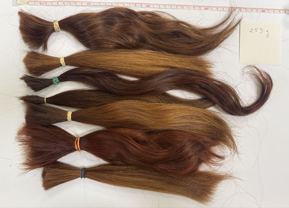 Włosy odcienie rudego 30-40 cm