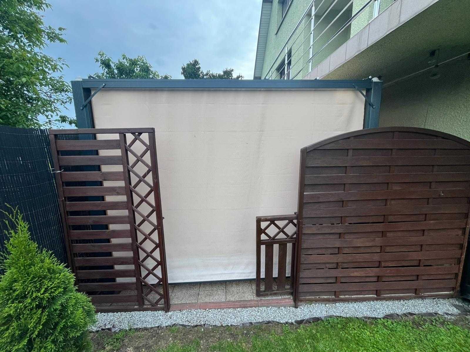 Altana ogrodowa Blumfeldt Pantheon Cortina 3x3m z roletami