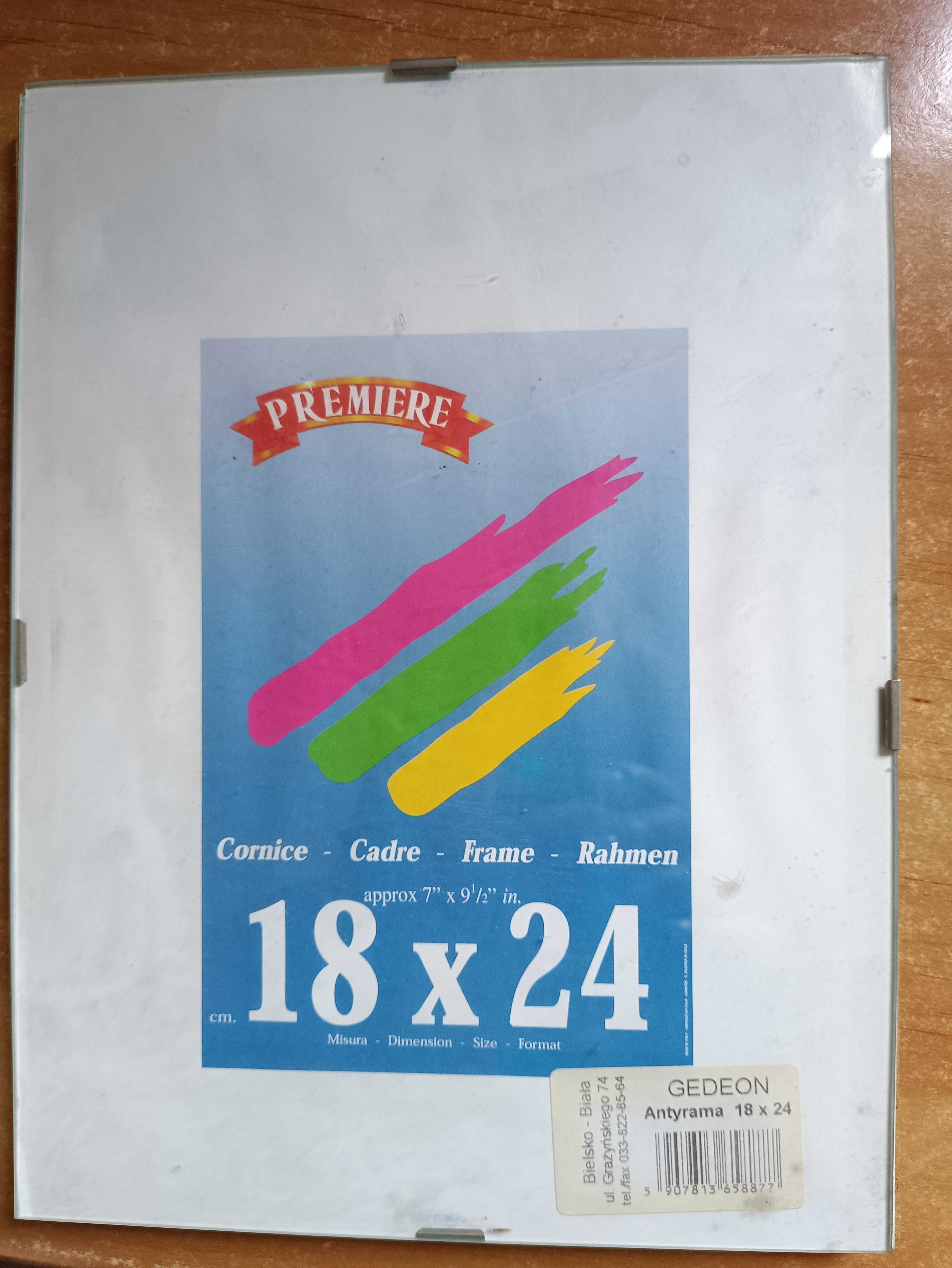 Antyramy 7 sztuk 18x24 i 4 szt.  20x30