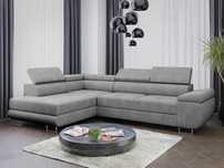 Narożnik Sofa Anton L funkcja spania delfin Cosmic 3 sprezyna falista