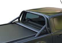 Orurowanie paki czarne Sport rollbar KGM SsangYong Musso / Grand