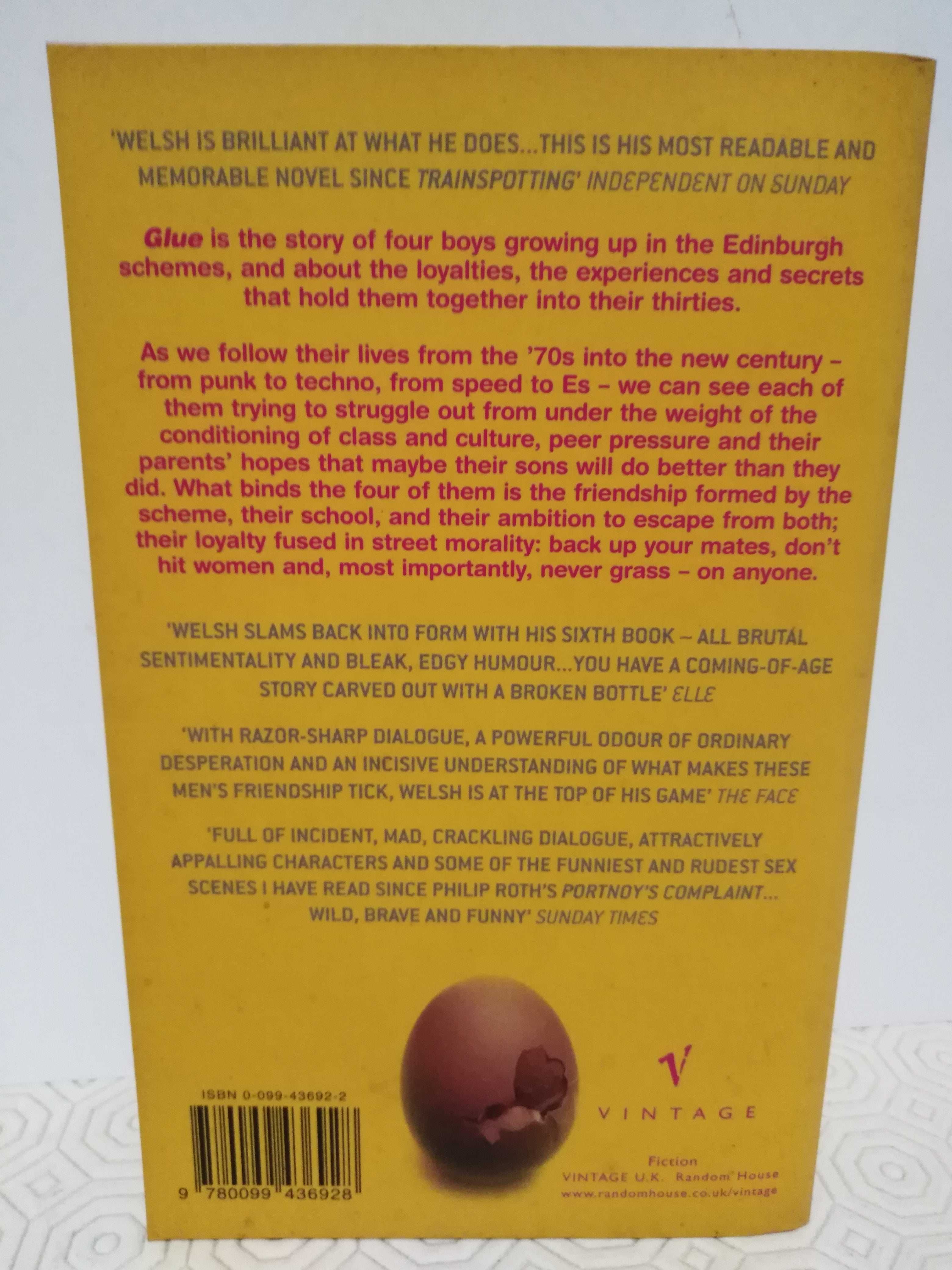 Irvine Welsh Glue