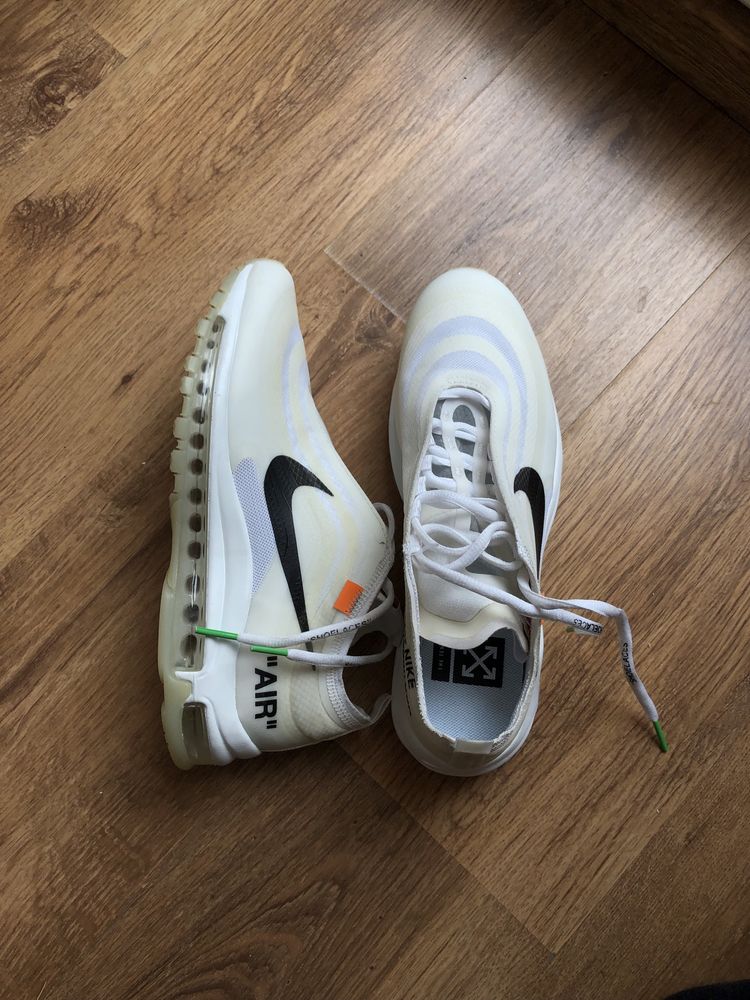 nike air max 97 x off white