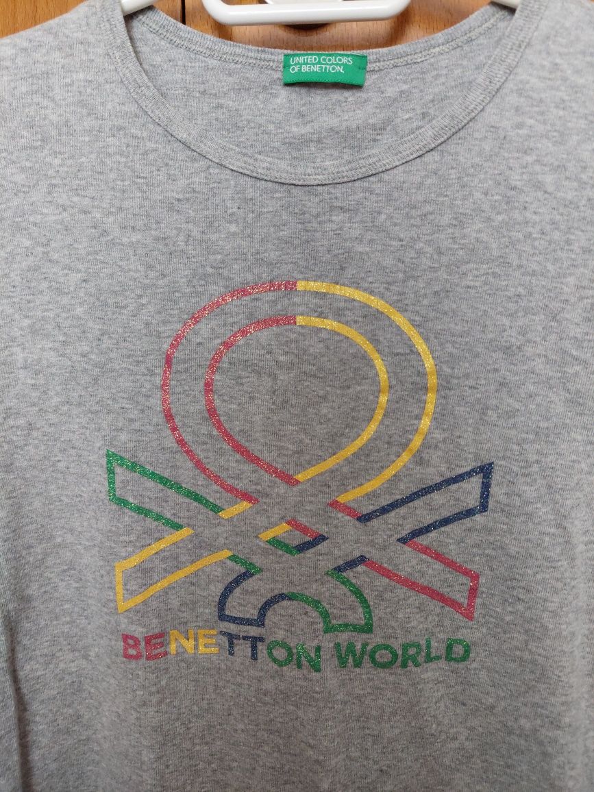 Camisola cinzenta da Benetton