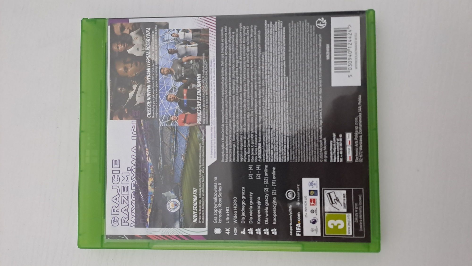 Gra fifa 2021 x box one