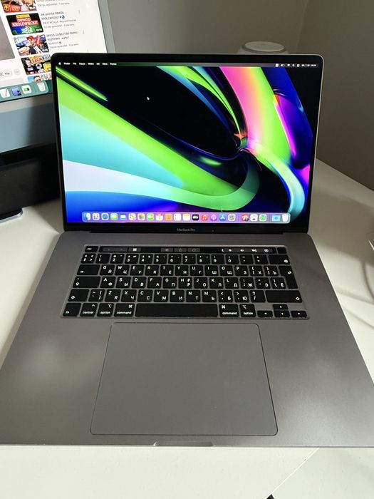 Macbook Pro 16” Touch Bar 2019 i7/16/500 Bateria 324 cykle
