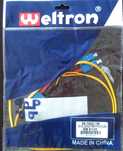 WELTRON Patch cord SC/UPC-SC/UPC duplex 9/125 1.0m