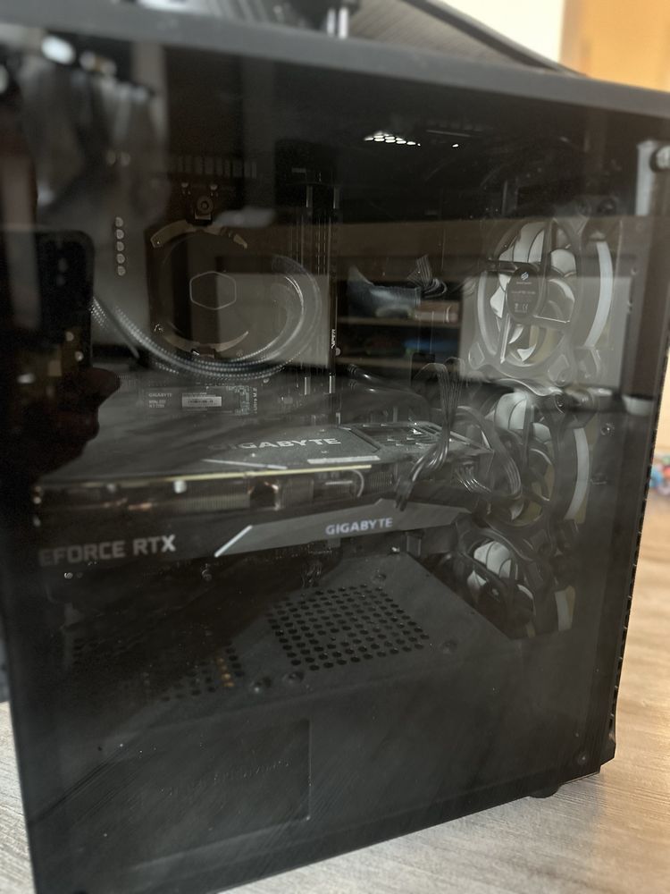 Pelny setup PC + biurko