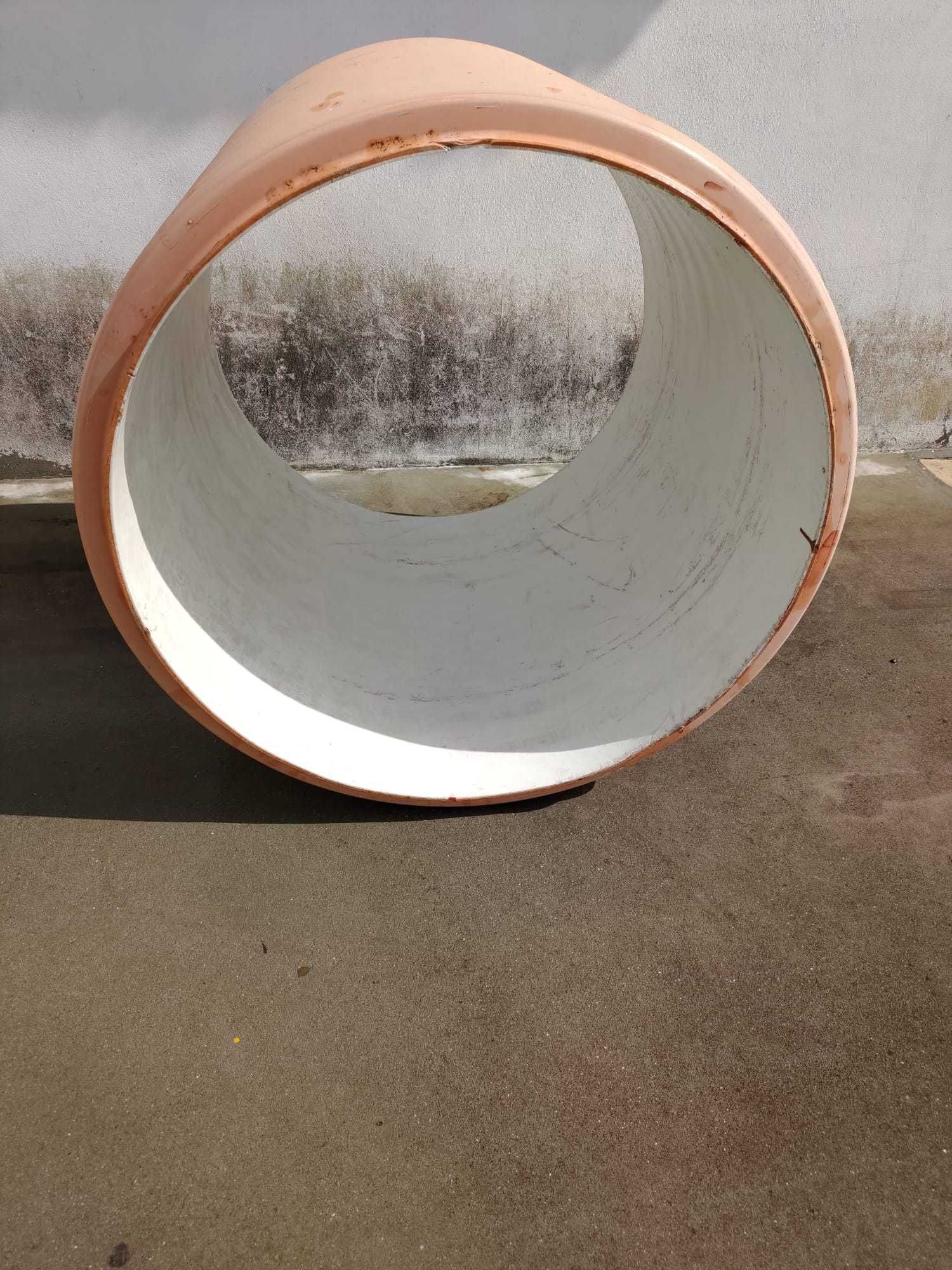 Tubo Corrugado 89cm de diâmetro