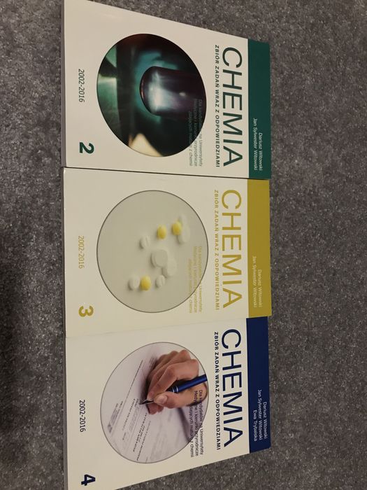 Chemia Witowski, zestaw 3 tomów - NIEUŻYWANA