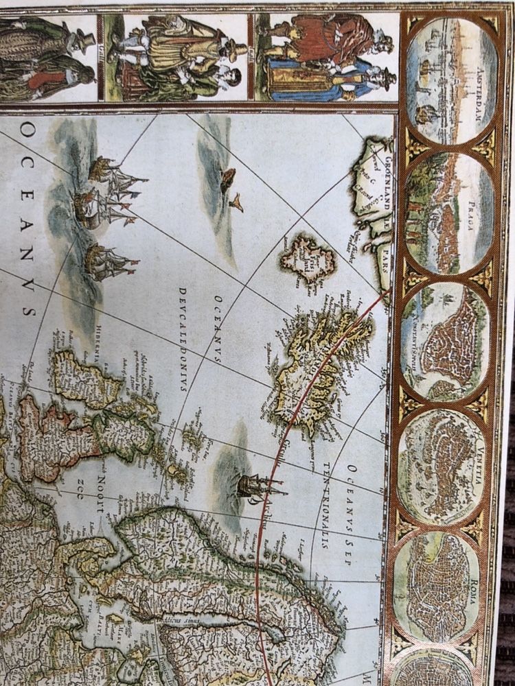 Europe, Europa; Guiljelmum Blaeuw - Evropa recens descripta - 1630 map