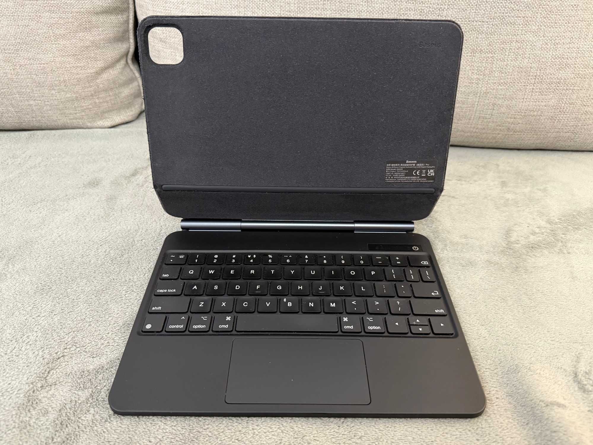 Etui z klawiaturą BASEUS Brilliance – iPad Pro (M1)/Air 4/5 – czarne