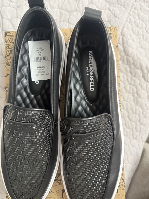 Продам чоловічі лофери KARL Lagerfeld 45 розміру!
