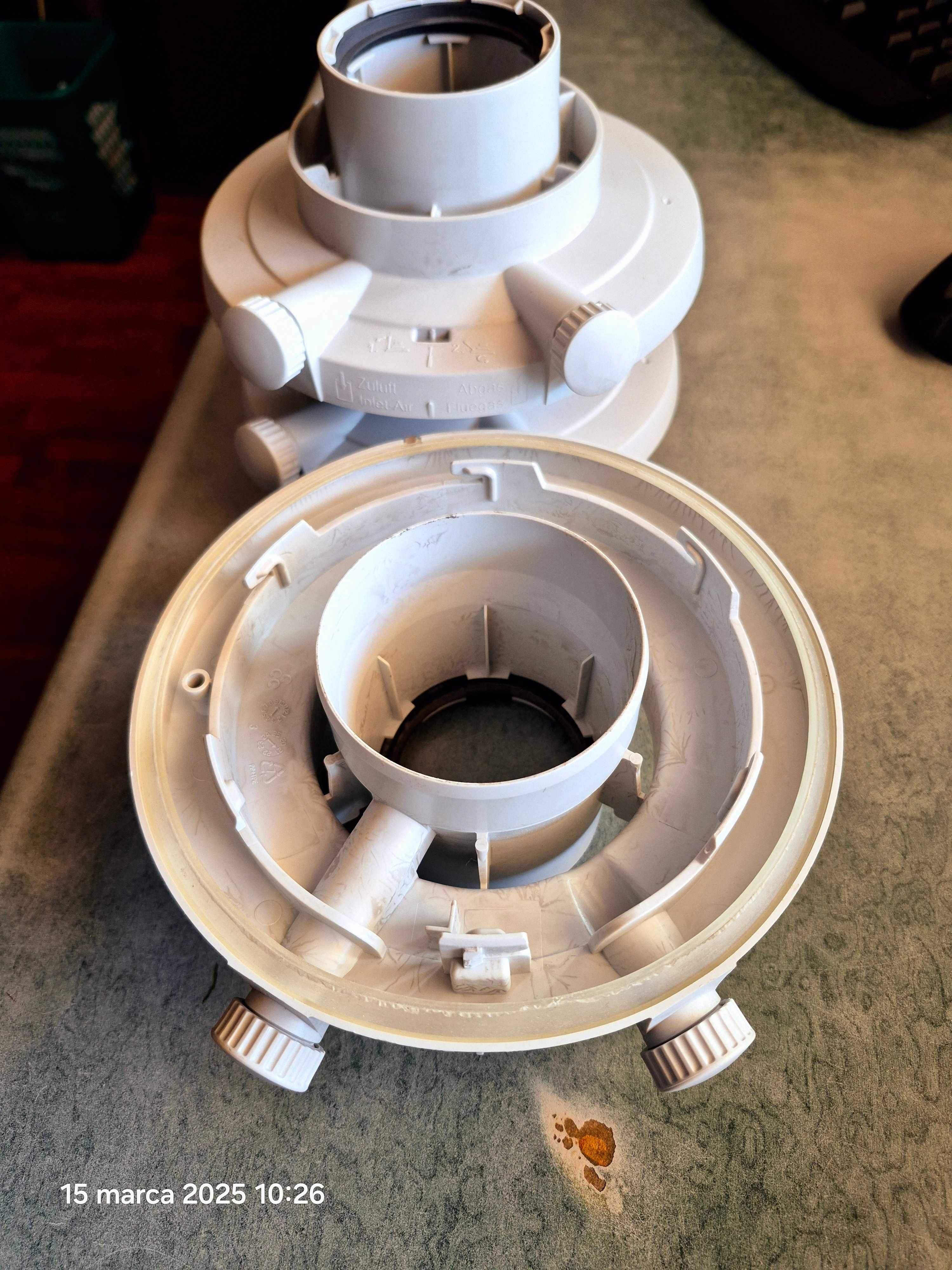 Vaillant Króciec spalin Adapter 60/100 oryginalny nowy