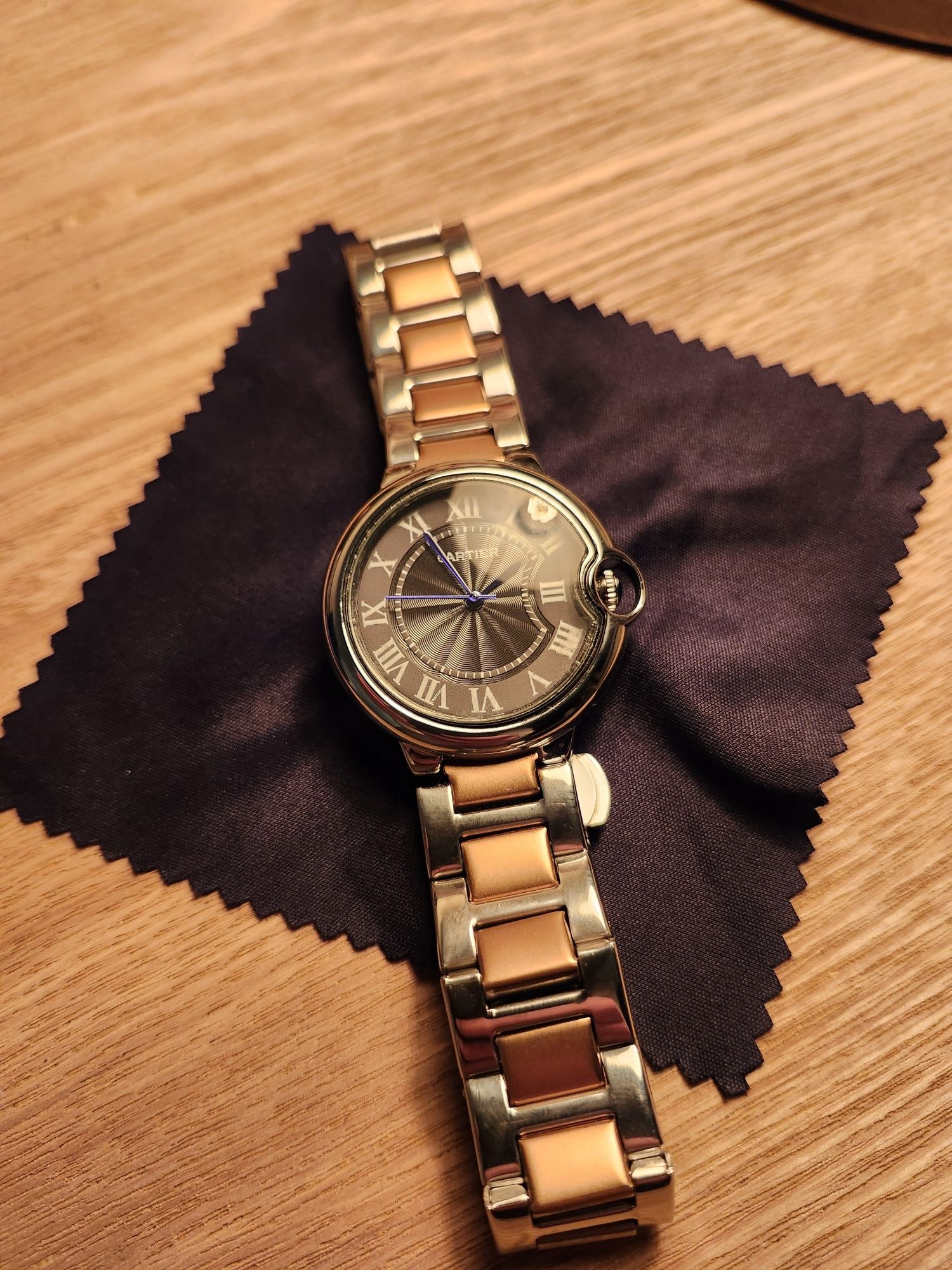 Relógio Cartier Ballon Bleu 33mm unisexo novo quartzo