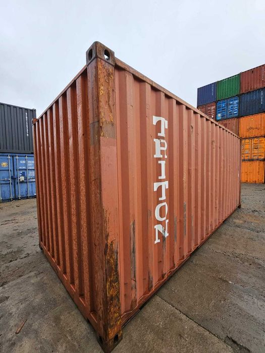 Kontener morski 20’DC używany, sprawny, 6-metrowy