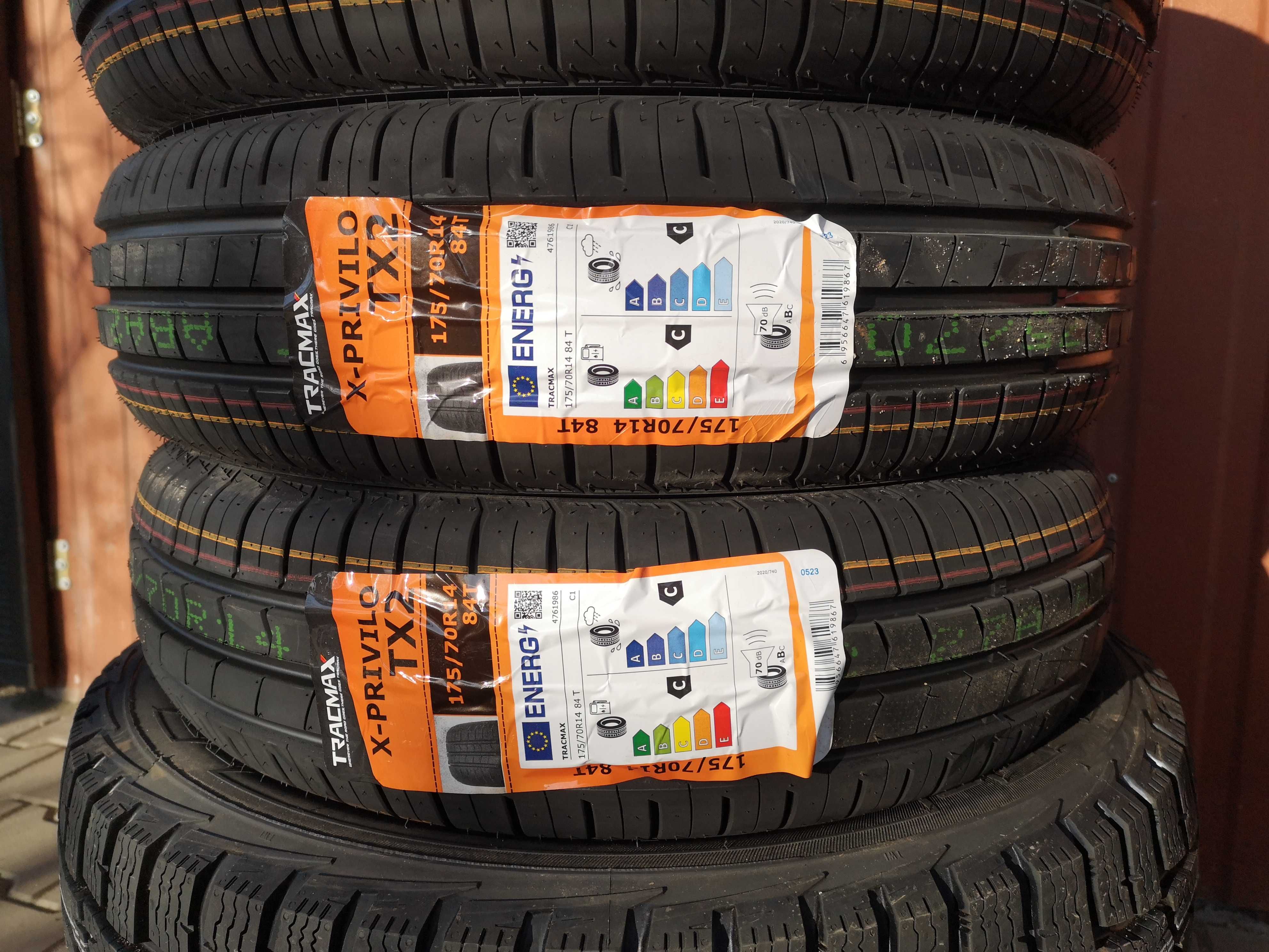 175/70 R14 84T - Tracmax X-Privilo TX-2 (4 sztuki) NOWE