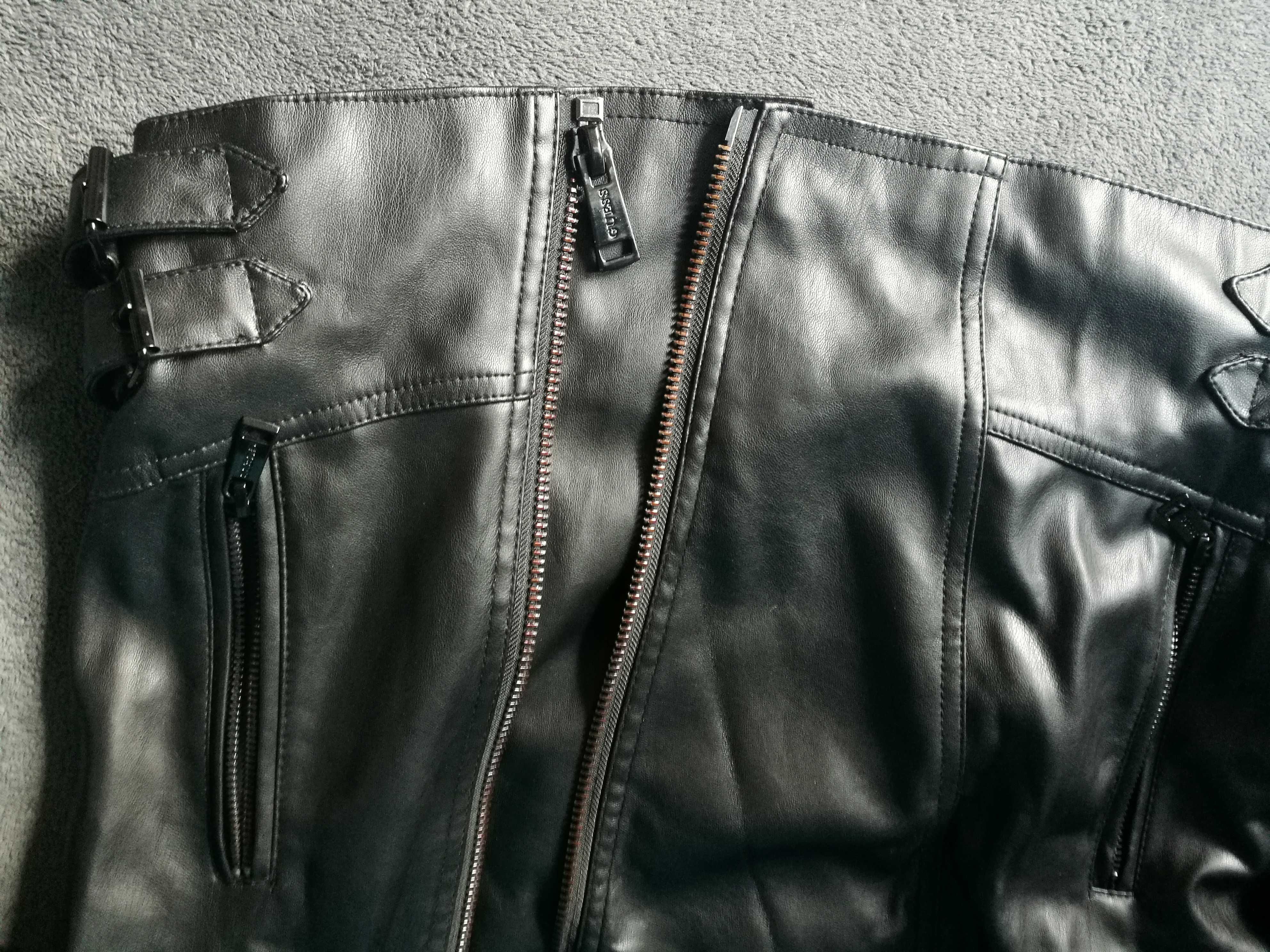 Kurtka Damska Ramoneska GUESS czarna rozmiar L lub EUR 44 Los Angeles