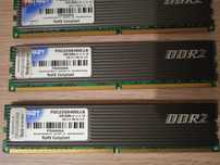 3 x moduł ram Patriot 2GB DDR2 800MHZ, PC2-6400, 5-5-5-12,