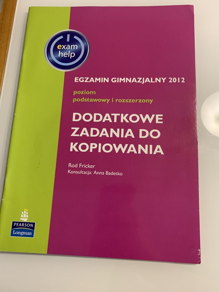 Język Angielski Repetytorium Ósmoklasisty Pearson + GRATIS
