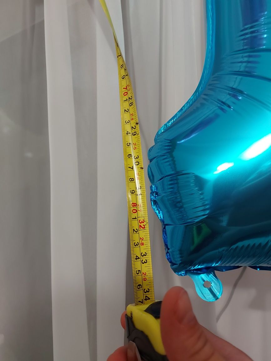 Duży balon cyfra 1