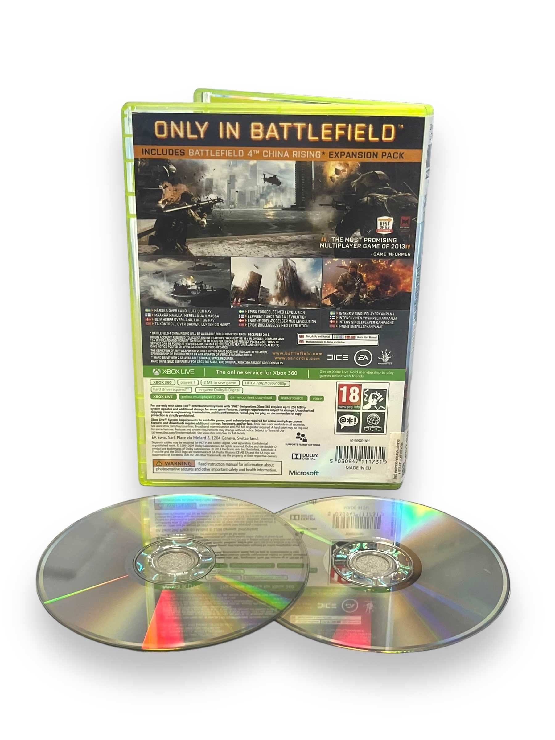 Gra Battlefield 4 na konsole XBOX 360