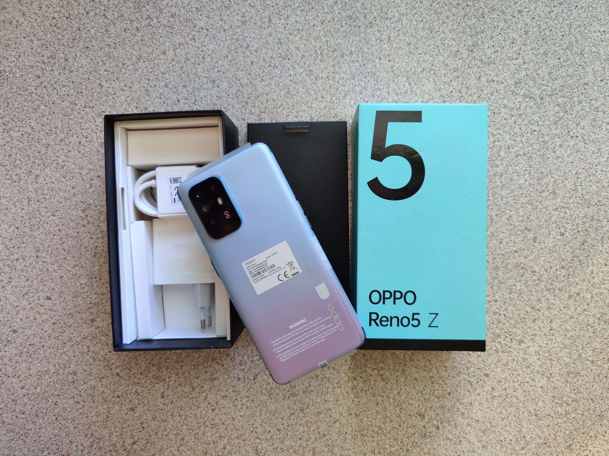 OPPO Reno5 Z 8/128Gb Cosmo Blue EU. Гарантия