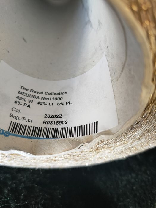 Włóczka wiskoza len Lurex