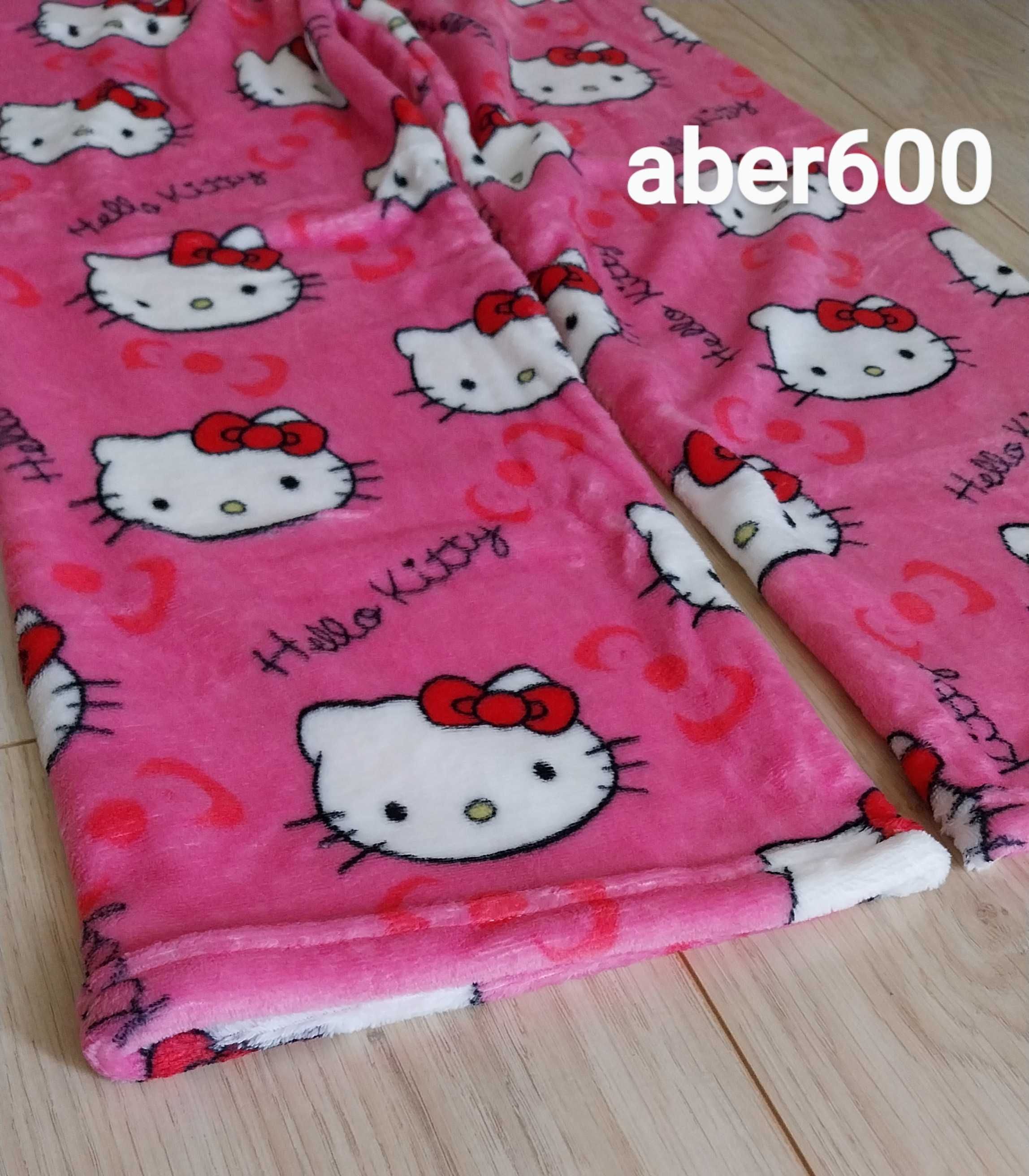 Spodnie Hello Kitty ~ Piżamowe ~ Na Prezent ~ Baby Pink ~ L/XL