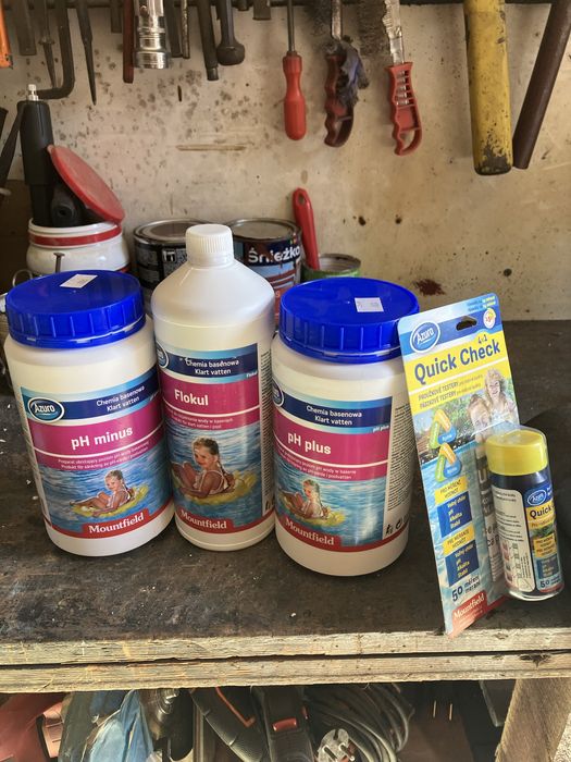 Zestaw chemi basenowej