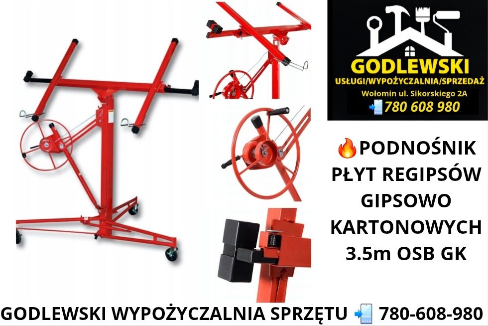 OKAZJA! Wypożyczalnia! Posypywarka Piaskarka, Aerator Rurkowy Wynajem!