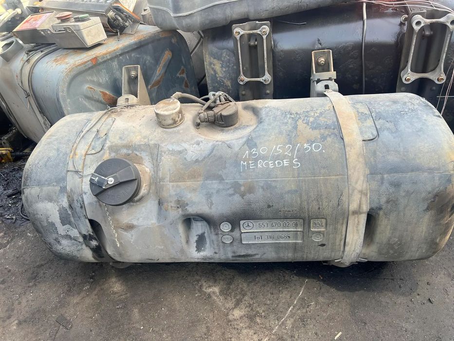 Zbiornik paliwa Mercedes Atego Axor 130cm. / 52cm. / 50cm.