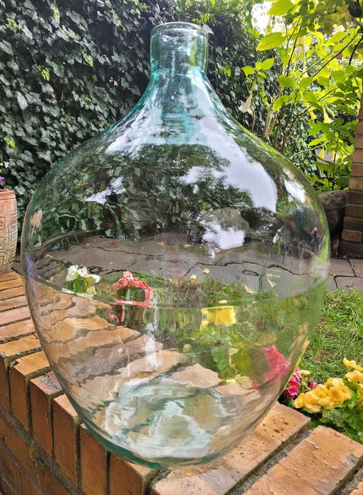 Stary balon, gąsior na soki itp.