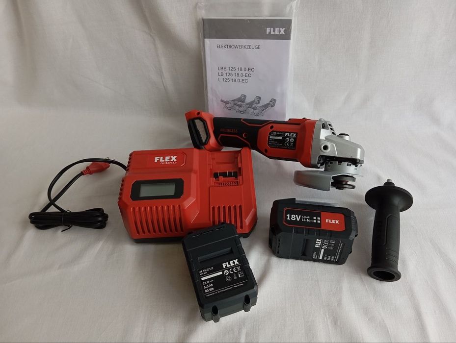 Акумуляторна болгарка Flex L 125 18.0-EC 417947