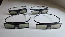 Okulary 3d Samsung aktywne 4 sztuki