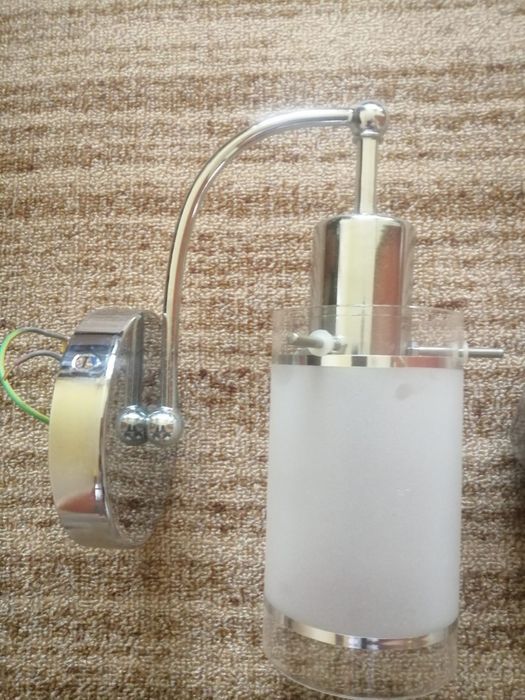 Zestaw trzech lamp plus kinkiet