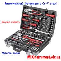 Профессиональный набор инструмента 1/2", 1/4" 78 ед. INTERTOOL ET-7078