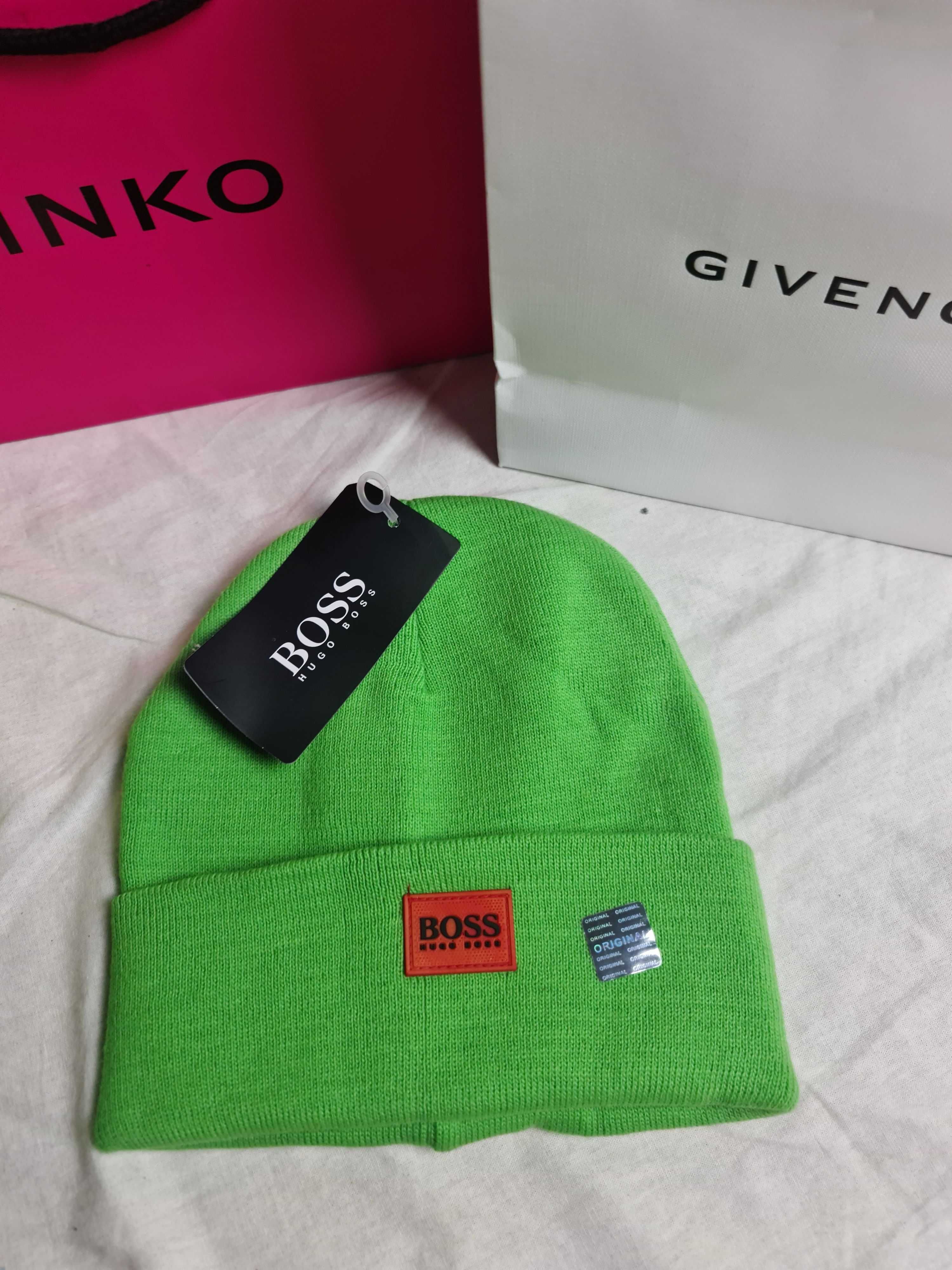 Czapka czapki zimowe męskie  damskie Boss Gant premium Lacoste