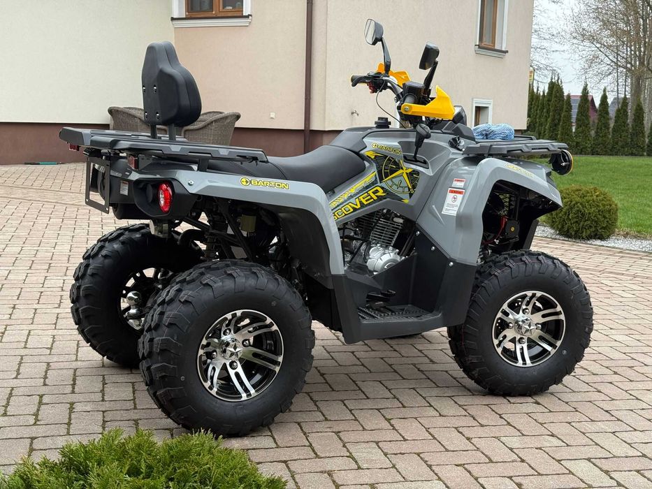Nowy DUŻY QUAD Barton DISCOVER 200 Homologacja Wyciągarka Gwarancja 2L
