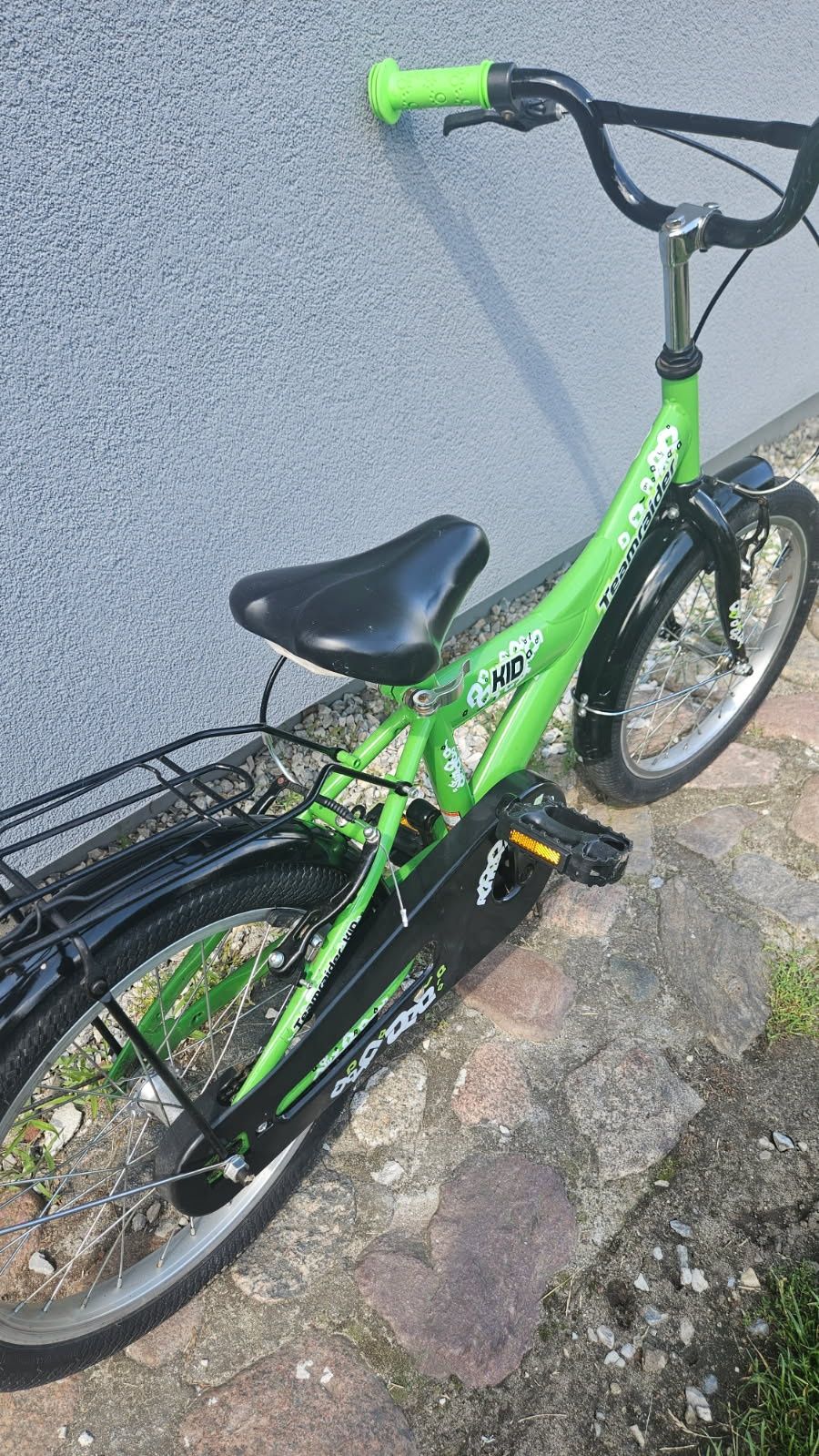 Rower dziecięcy 18 cali, po przegladzie