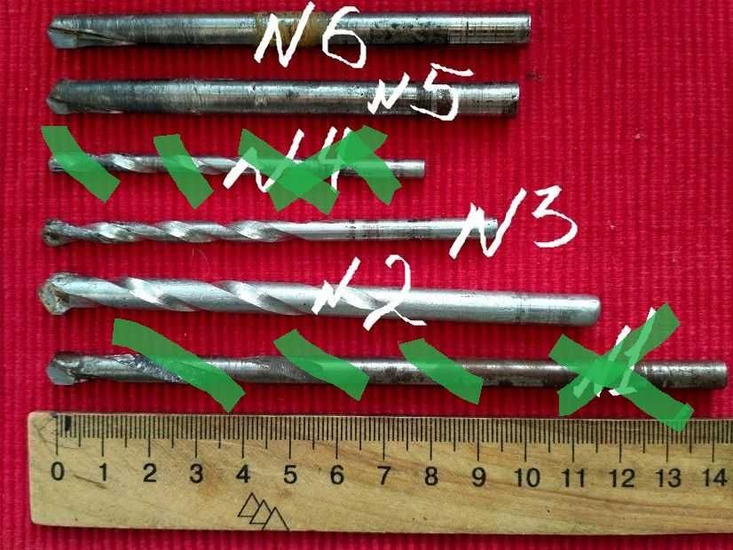 инструмент Пружина.   Сверло Сверла победитовые, по металлу