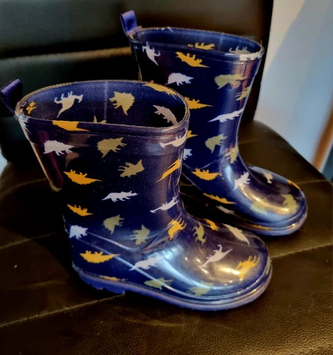 Buty dziecięce typu kalosze, wkładka 15,5cm