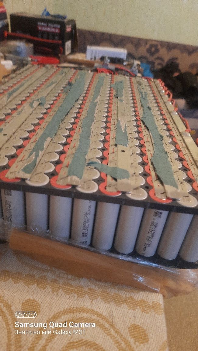 Збірка 14s23p. із Molicel P26A 30A.2600mAh
