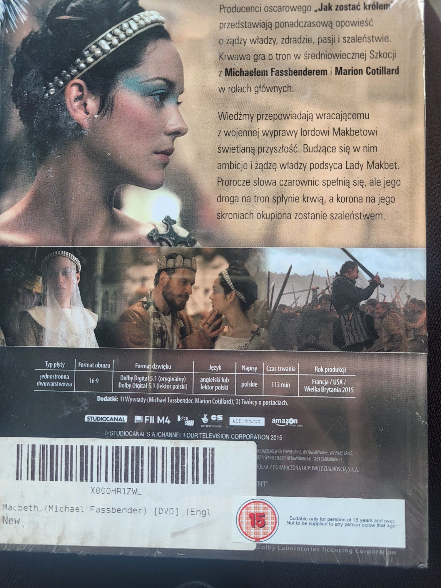 Makbet film na DVD