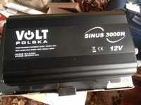 Инвертор 12V/220V VOLT POLSKA 1500W /3000W (SINUS 3000N) чистый синус